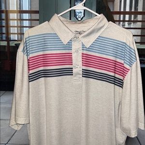 Straight Down Golf Polo /Medinah Country Club logo